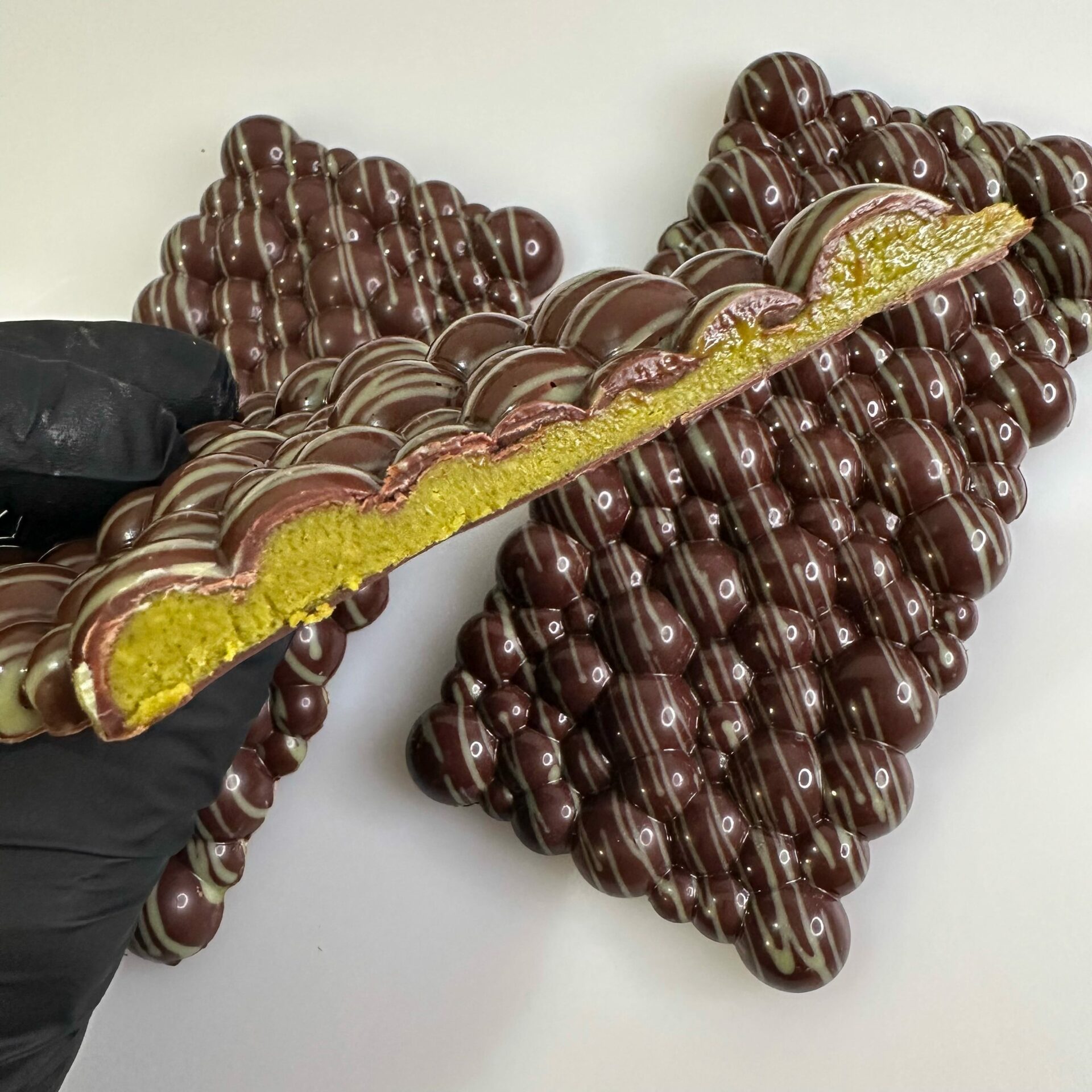 Tablette Pistache d'Iran Macha chocolat